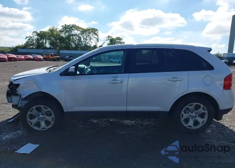 2013 Ford Edge Sel из США, поврежденный, VIN 2FMDK4JC3DBB49689